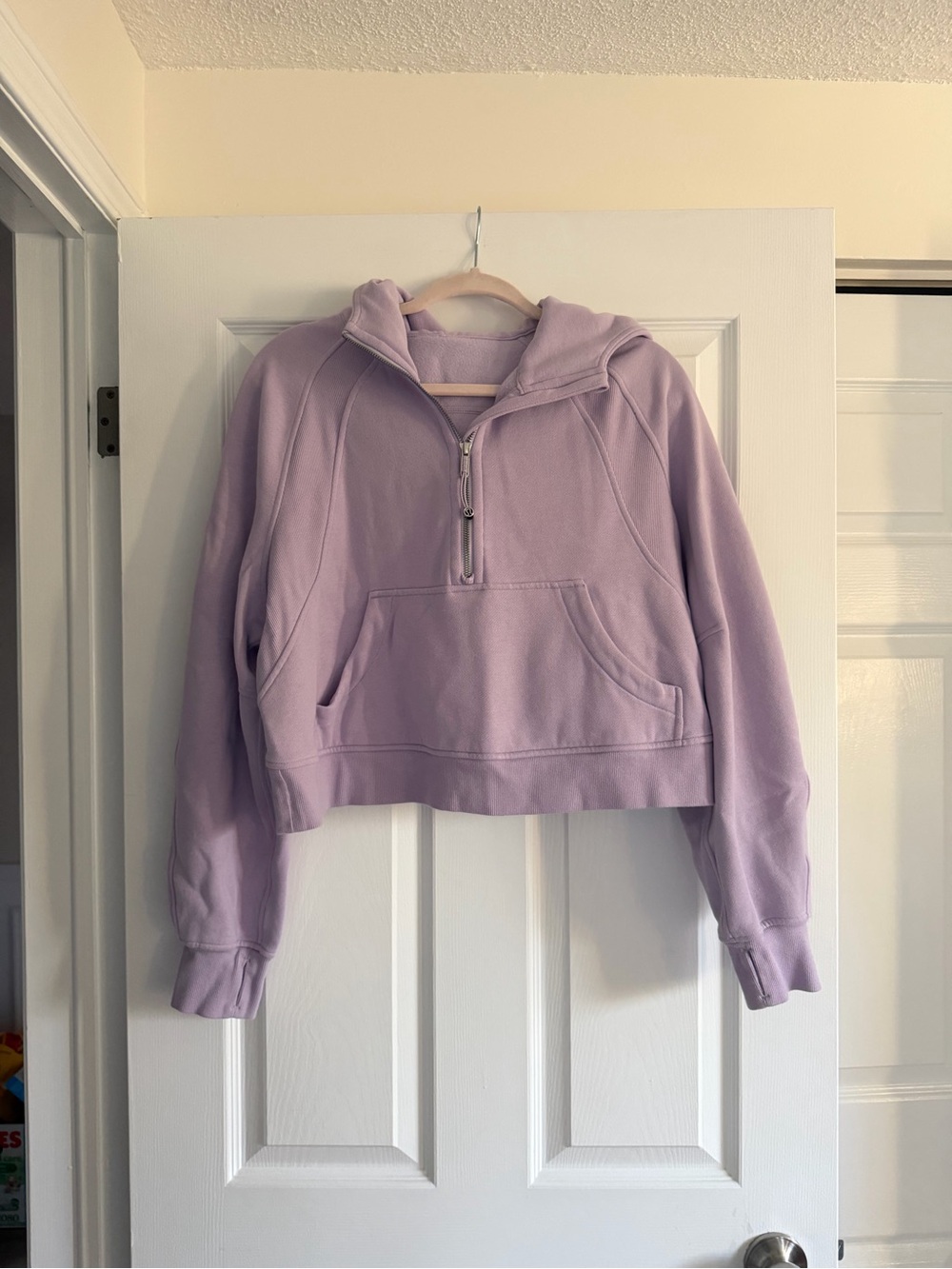 lululemon athletica Lavender Half-Zip Hoodie